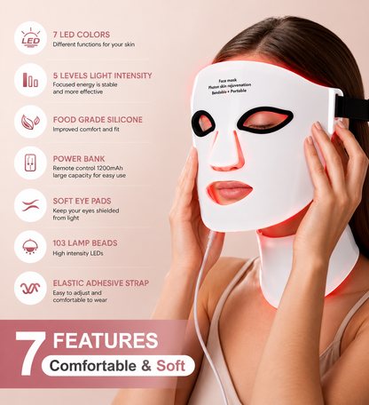 LED Light Therapy Face Mask